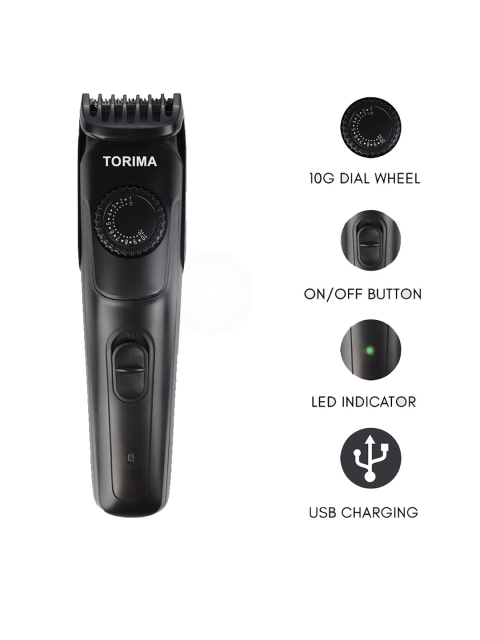 TORIMA PR-2470 Rechargeable Beard Trimmer - Image 3