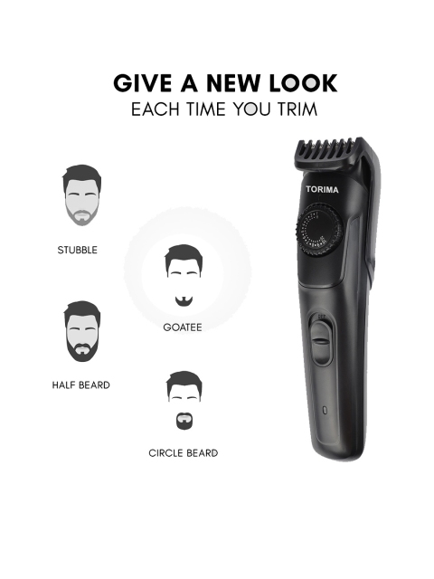 TORIMA PR-2470 Rechargeable Beard Trimmer - Image 4