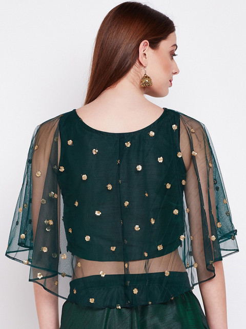 studio rasa Women Embroidered Crop Top - Image 5