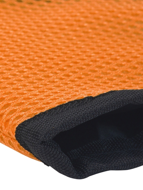 Apsis Adults Pack Of 7 Orange & Black Solid 3-Ply Anti-Pollution Reusable Cloth Face Masks - Image 4