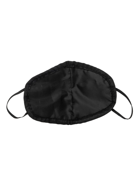 Apsis Adults Pack Of 7 Orange & Black Solid 3-Ply Anti-Pollution Reusable Cloth Face Masks - Image 3