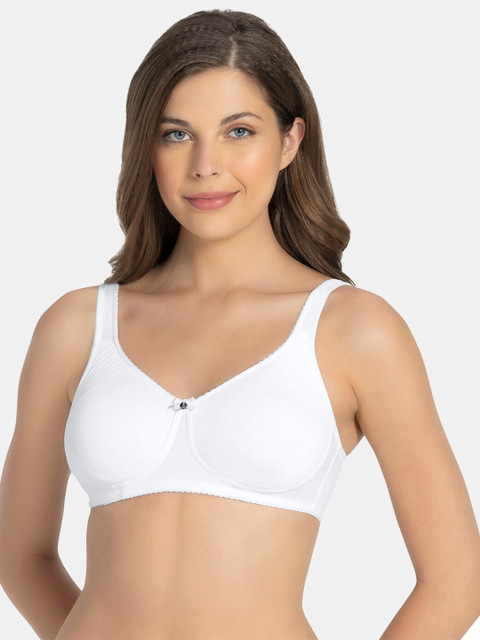 Amante Solid Non Padded Wirefree Magic Shaper Super Support Bra - BRA78501