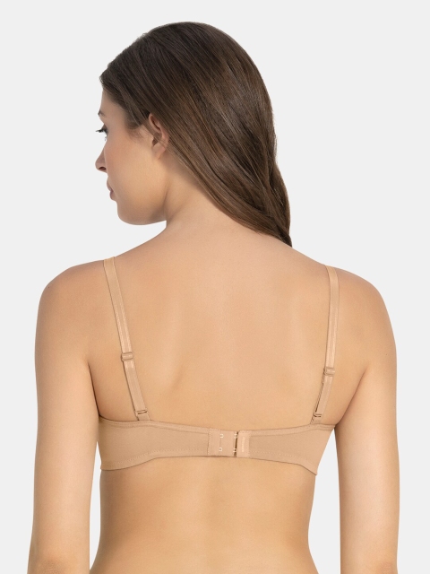 Amante Solid Padded Wirefree Smooth Comfort T-shirt Bra - BRA78201 - Image 3