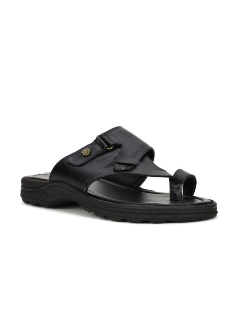 Bata Men Black Comfort Sandals