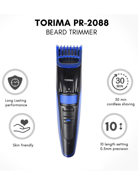 TORIMA Men USB Rechargeable Beard Trimmer PB-2088 - Image 2