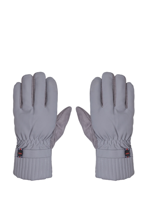 FabSeasons Unisex Grey Winter Gloves