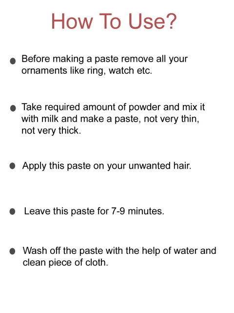 UrbanMooch Natural & Organic Hair Removal Powder 100gm - Image 6