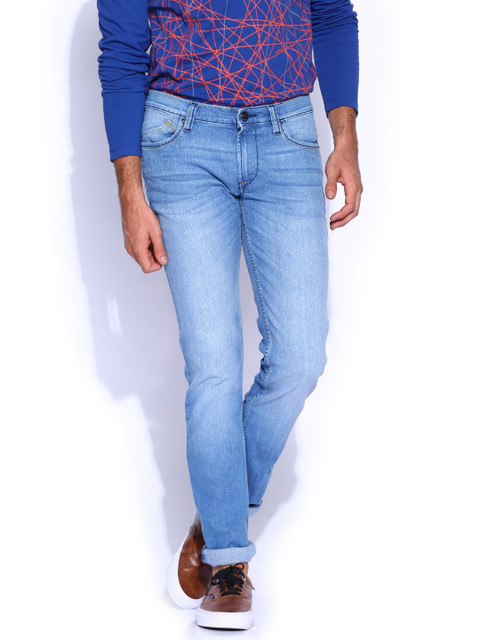 

Lee Light Blue Low-Rise Low-Bruce Skinny Jeans