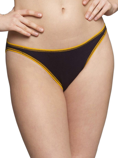 

Clovia Women Black Bikini Briefs PN0317P13