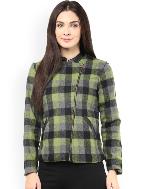 

The Vanca Green Checked Jacket