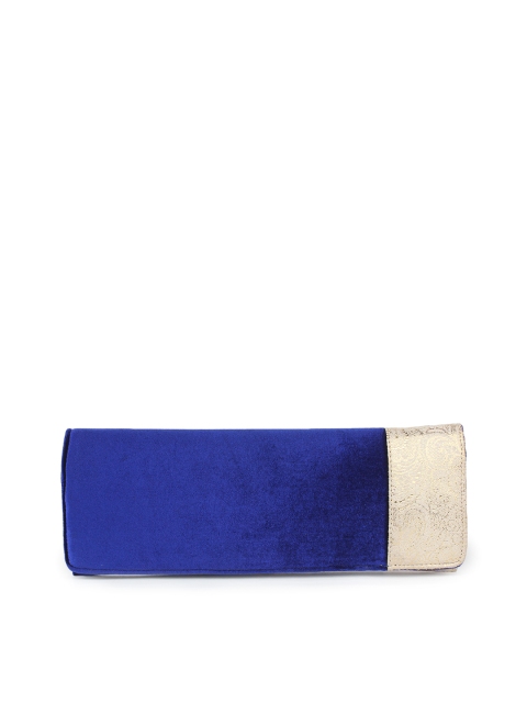 

Shoetopia Blue Clutch