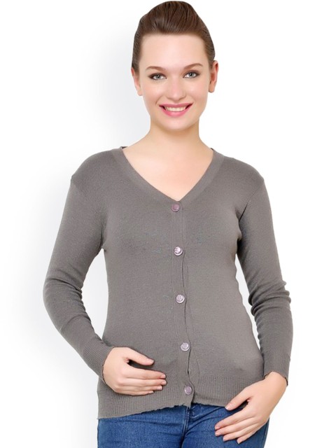 

Renka Grey Cardigan