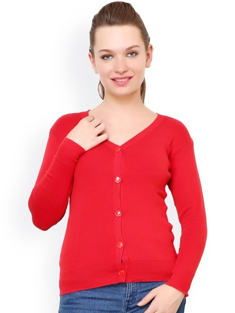 

Renka Red Cardigan