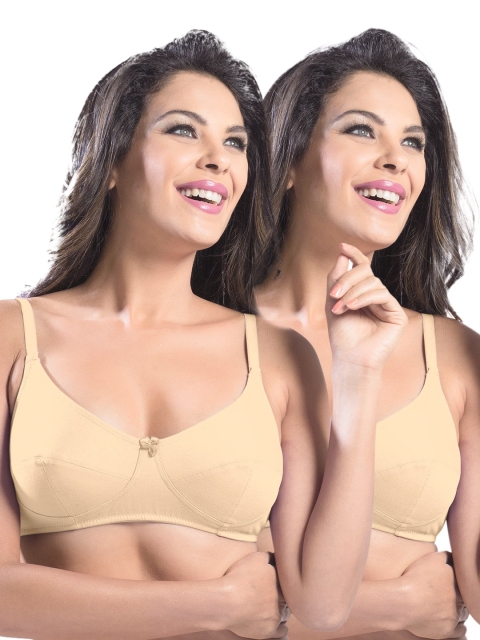 

Sonari Pack of 2 Full-Coverage Bras, Nude