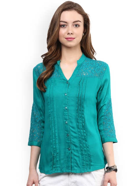 

Hapuka Teal Green Top