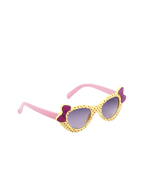 

Olvin Kids Yellow & Pink Printed Sunglasses OL422-03, Blue