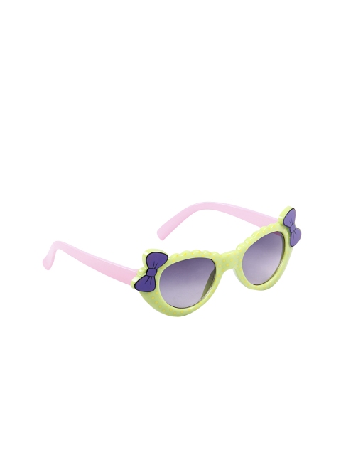 

Olvin Kids Green & Pink Printed Sunglasses OL422-08, Blue