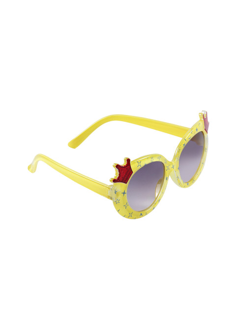 

Olvin Kids Yellow Printed Sunglasses OL425-03