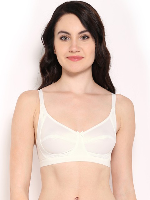 

Amante White Full-Coverage Comfort Bra BFOM24