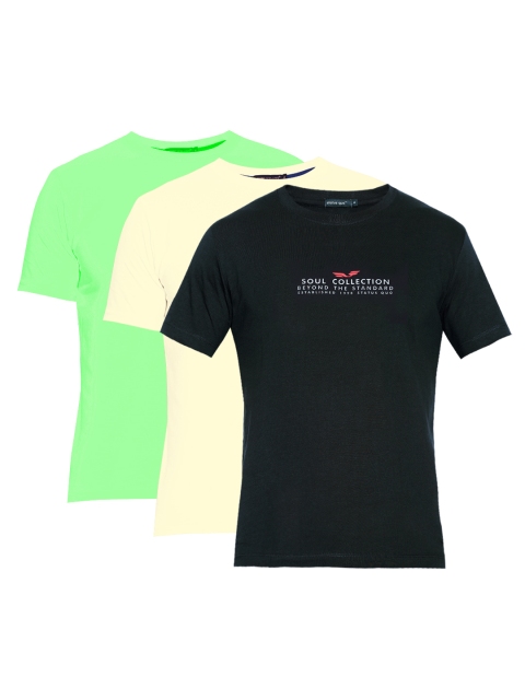 

Status Quo Men Pack of 3 T-shirts, Beige