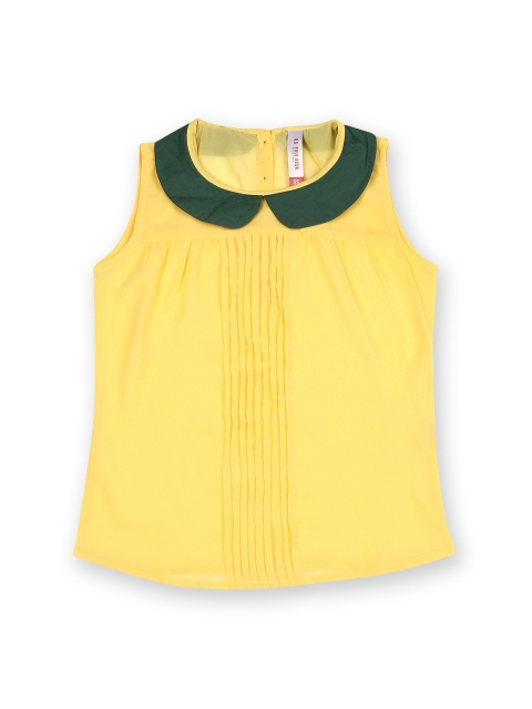 

U.S. Polo Assn. Kids Girls Yellow Top