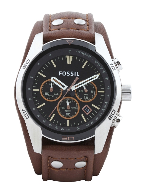 

Fossil Men Black Dial Chronograph Watch CH2891I