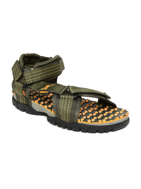 

Sparx Men Olive Green Sports Sandals