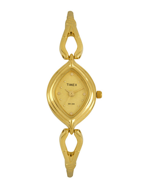 

Timex Women Gold Toned Dial Watch
