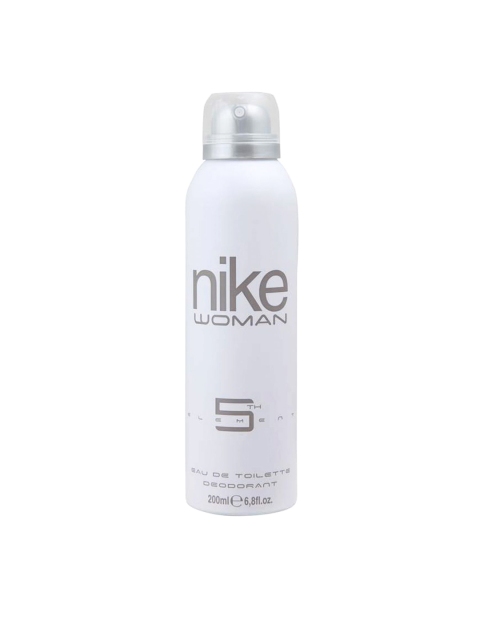 Nike Woman 5th Element Eau De Toilette Deodorant, White