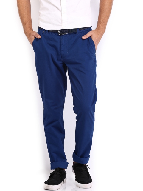 

Puma Men Blue Chino Trousers