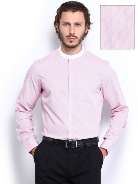 

Arrow Men Pink Slim Fit Semi-Formal Shirt