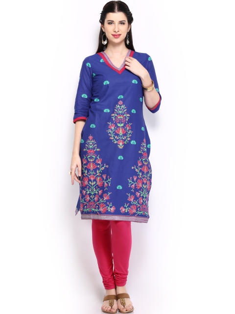 

Aurelia Women Blue Kurta