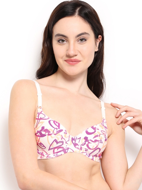 

Triumph Comfort 74 Wired Non Padded Everyday Cotton Bra 226952, White