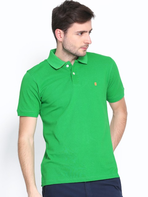 

IZOD Men Green Polo T-shirt