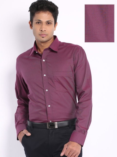 

Arrow Men Maroon Premium Formal Fit Shirt