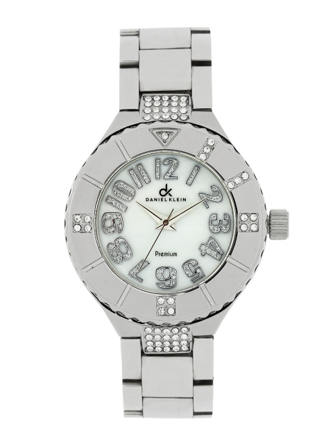 

Daniel Klein Women Pearly-White Dial Watch DK10161-4