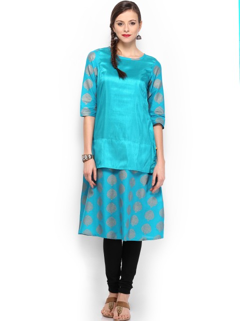 

Aurelia Women Blue Kurta