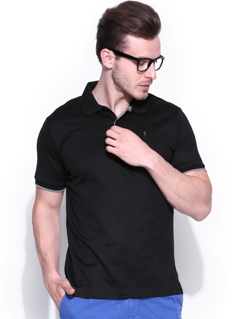 

Arrow New York Men Black Polo T-shirt
