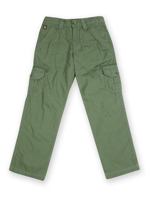 

U.S. Polo Assn. Kids Boys Green Cargo Pants