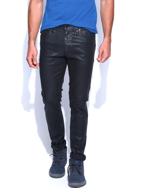 

Jack & Jones Men Black Skinny Fit Stretchable Jeans