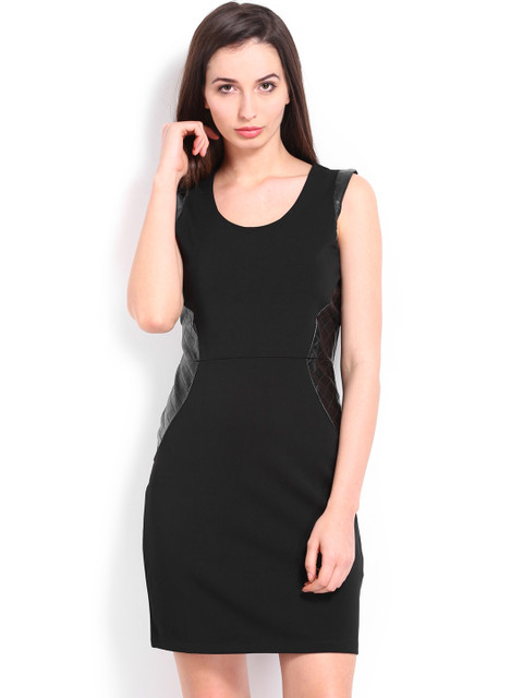 

Tokyo Talkies Black Sheath Dress