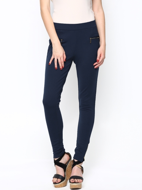 

ONLY Women Navy Trousers, Navy blue