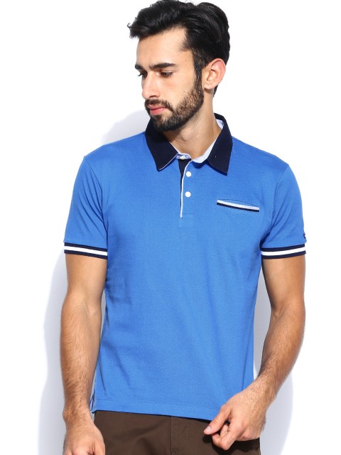 

Arrow Sport Men Blue Polo T-shirt