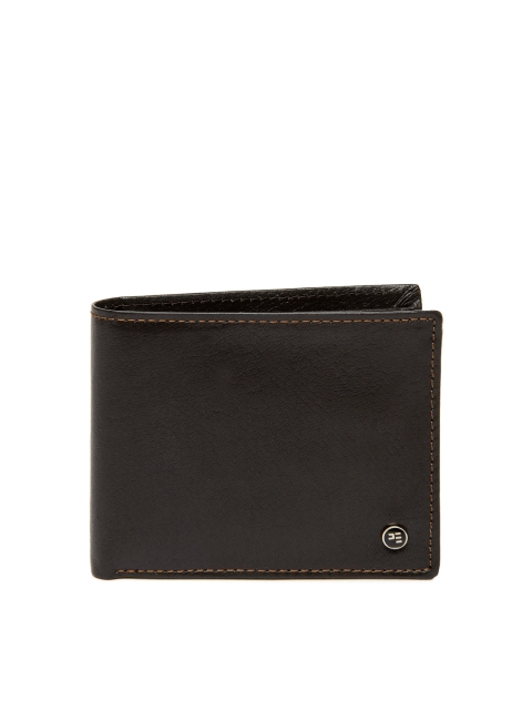 

Peter England Men Brown Leather Wallet