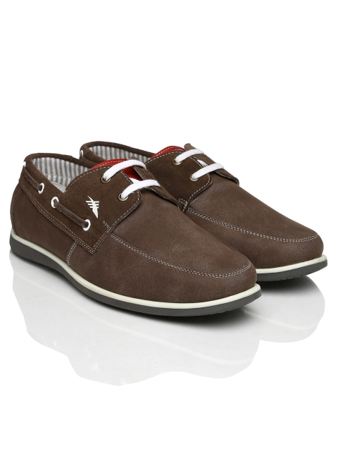 

High Sierra Men Brown Boat Shoes