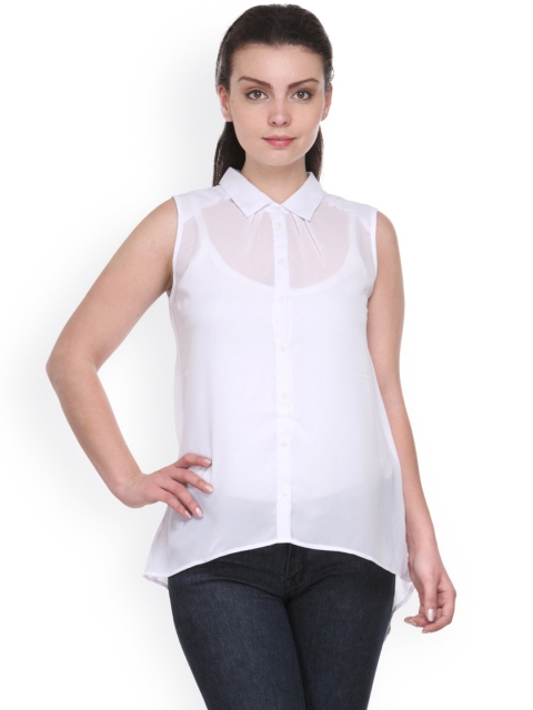 

Kami White Sheer Shirt