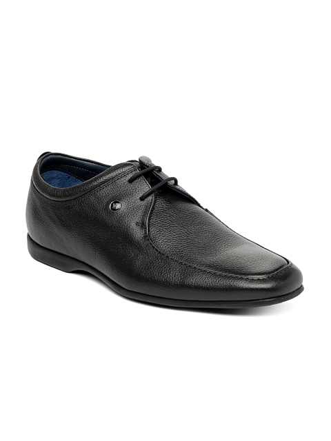 

Louis Philippe Men Black Leather Formal Shoes