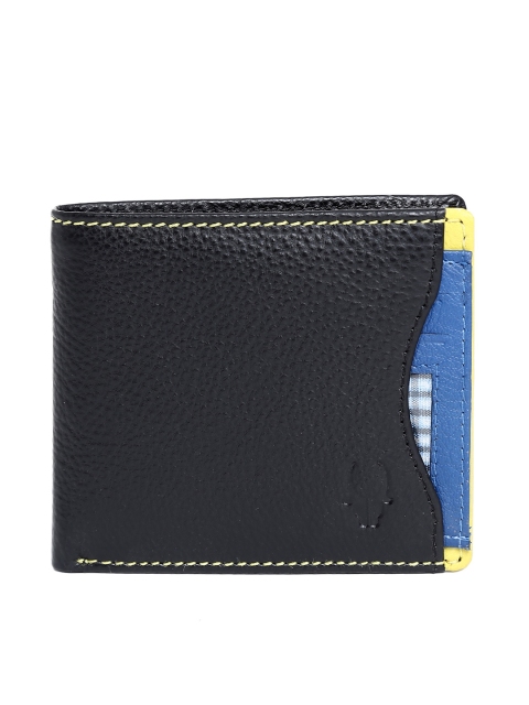 

WildHorn Men Black Leather Wallet