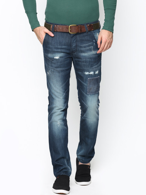 

United Colors of Benetton Men Blue Slim Fit Jeans