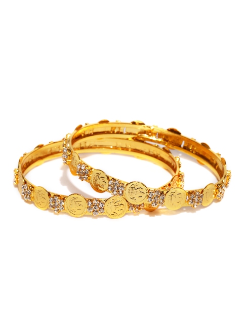 

Sukkhi Set of 2 Gold-Plated Bangles